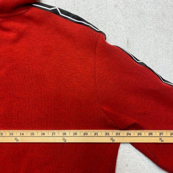 Hunter for Target Hoodie Men's L Red Long Sleeve Fleece Sweatshirt Pullover - Picture 10 of 12